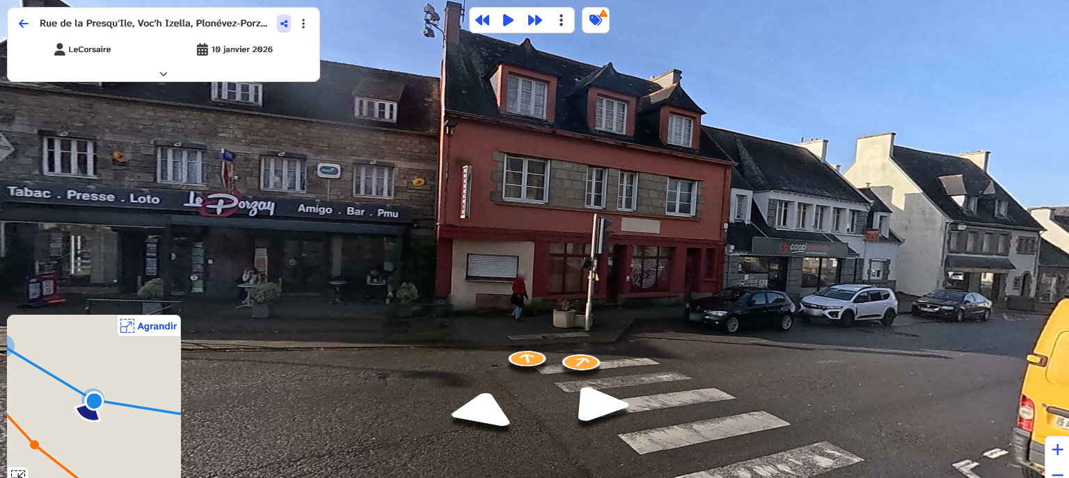 Collectage à pied - exemple