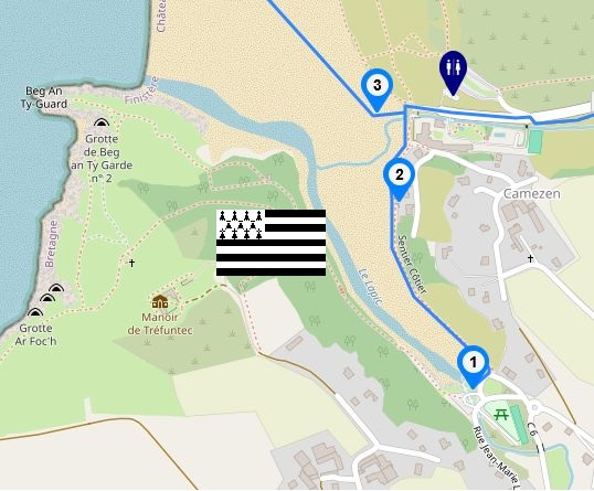 Parcours en breton (cliquer pour ouvrir la visite)